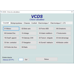 Logiciel VAGCOM VCDS 17.8.0