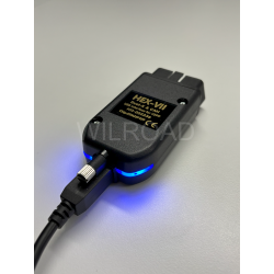 Câble HEX V2 - VAGCOM VCDS 25.3.1 - Valise diagnostic / Valise voiture - (Puce STM32F429)