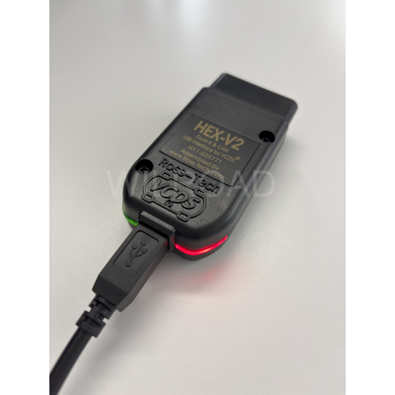 Câble HEX V2 - VAGCOM VCDS 25.3.2 - Valise diagnostic / Valise voiture - (Puce ATMEGA162)