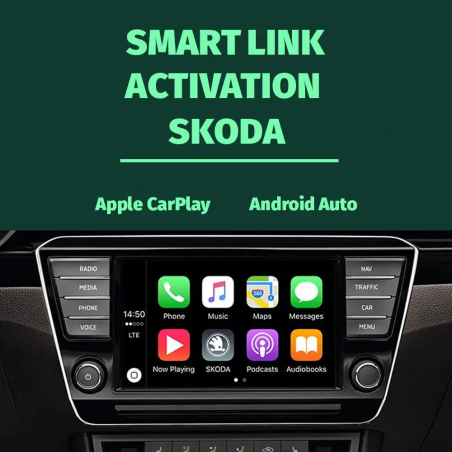 Activation SMART LINK Skoda (Apple CarPlay / Android Auto)