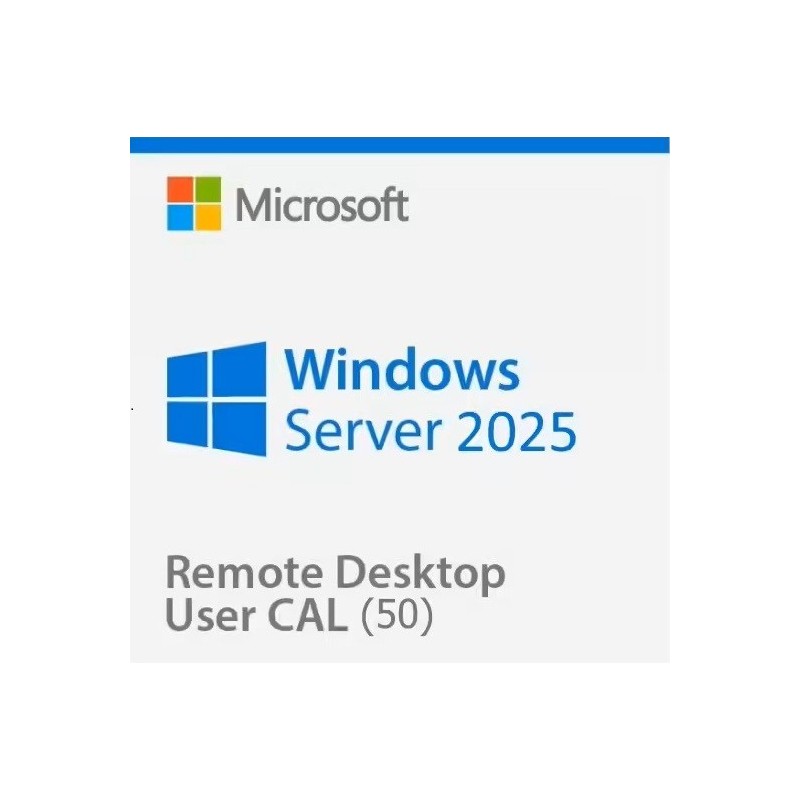 Windows Server Remote Desktop Services 2025 (50 users)
