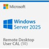 Windows Server Remote Desktop Services 2025 (50 users)
