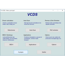 Logiciel VAGCOM VCDS 20.9.1